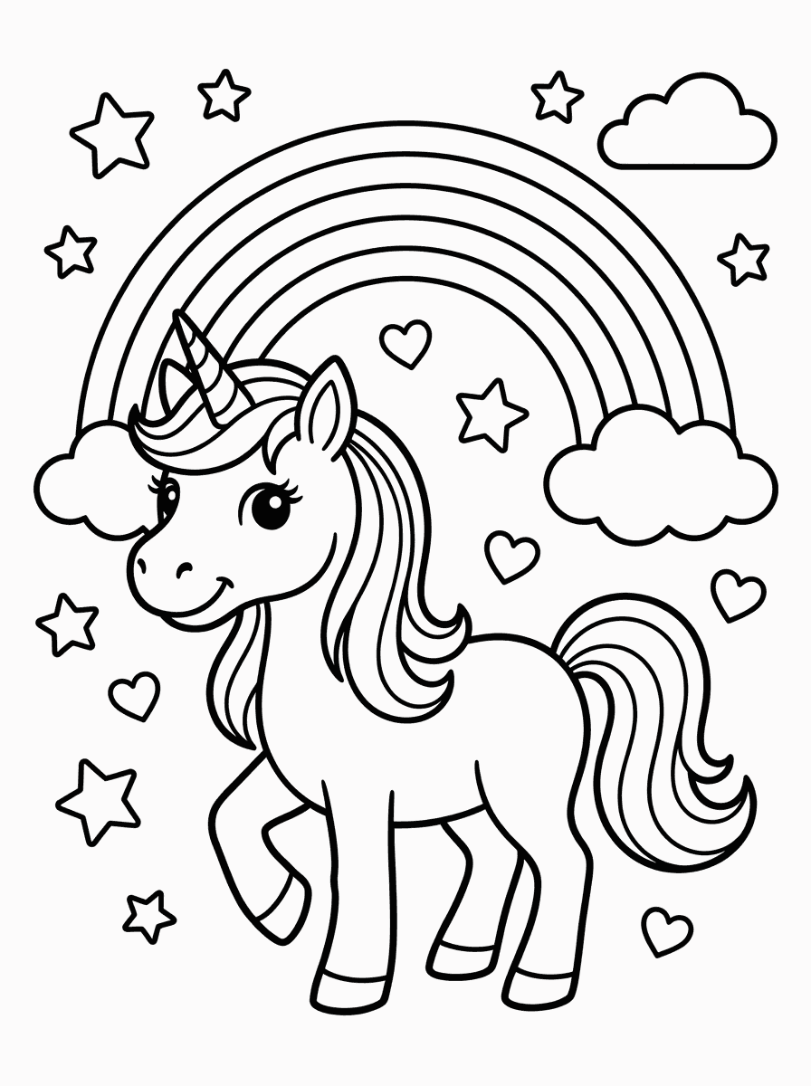 Einhorn & Regenbogen